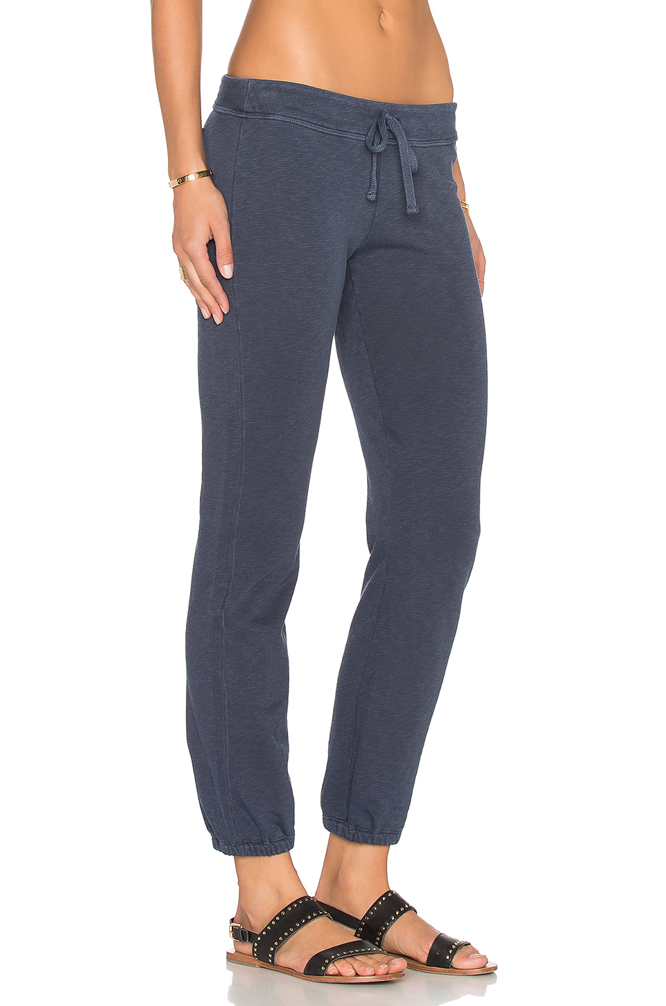 james perse contrast sweatpants