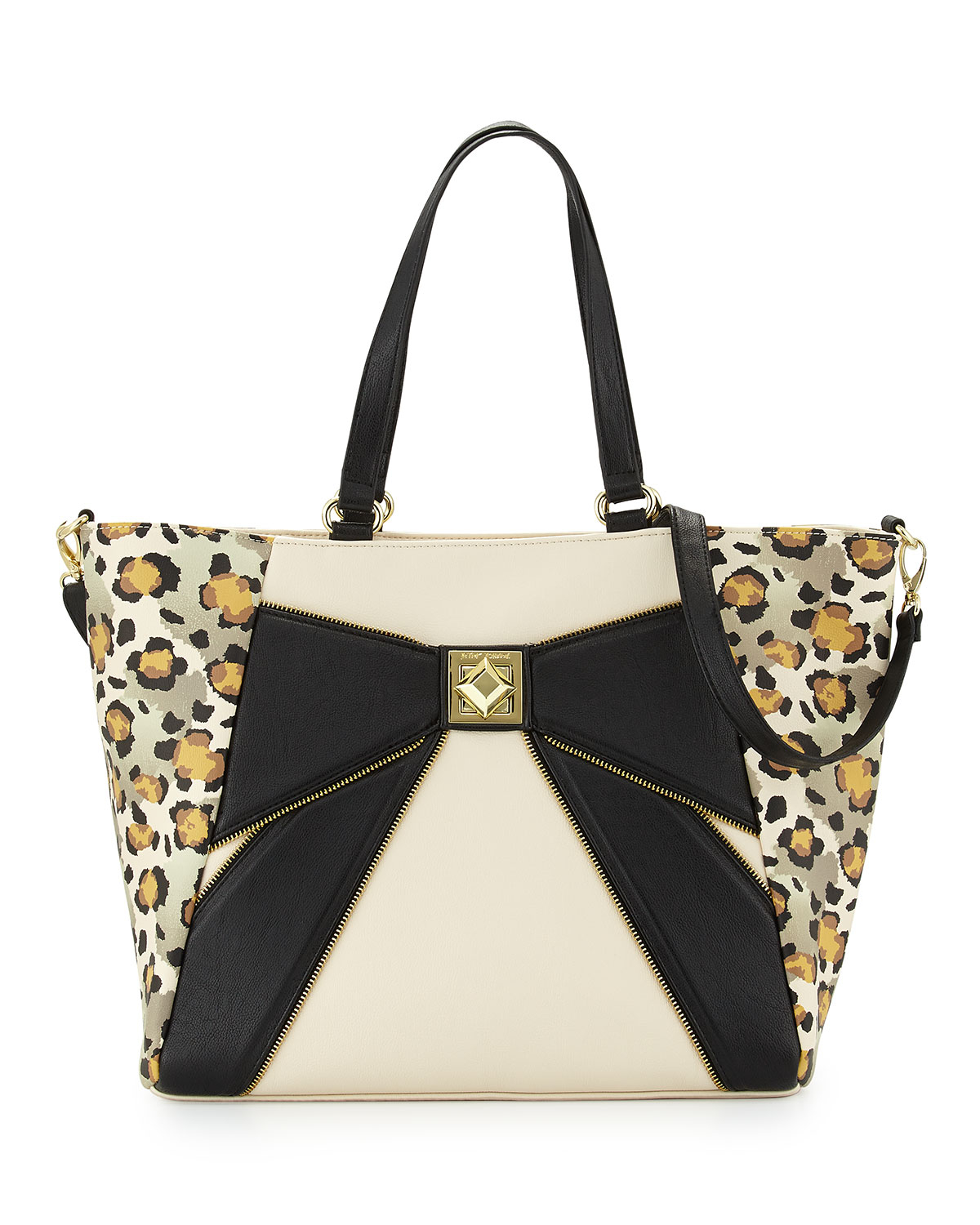 Betsey johnson bow discount tote