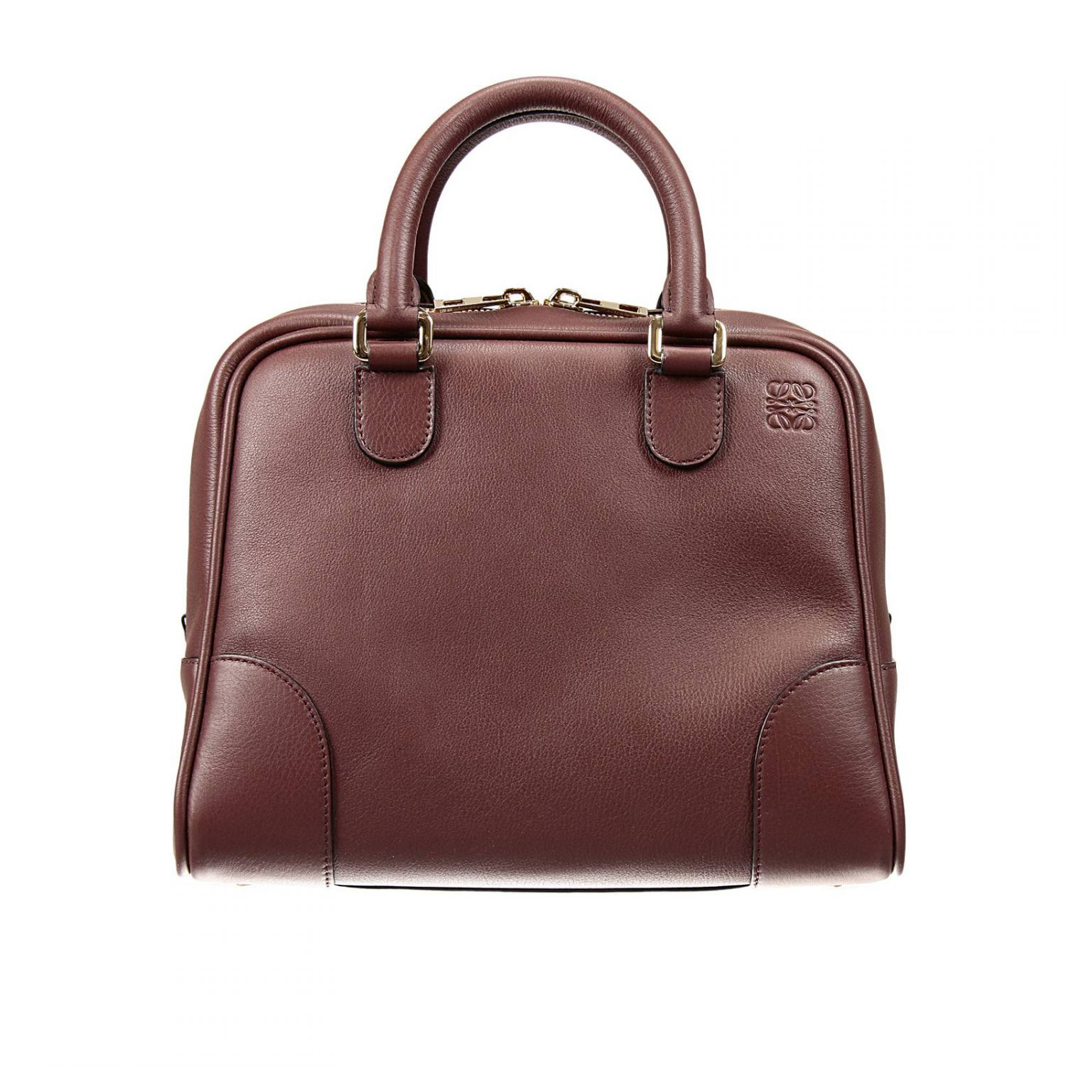 Lyst - Loewe Handbag Amazona Medium Leather in Brown