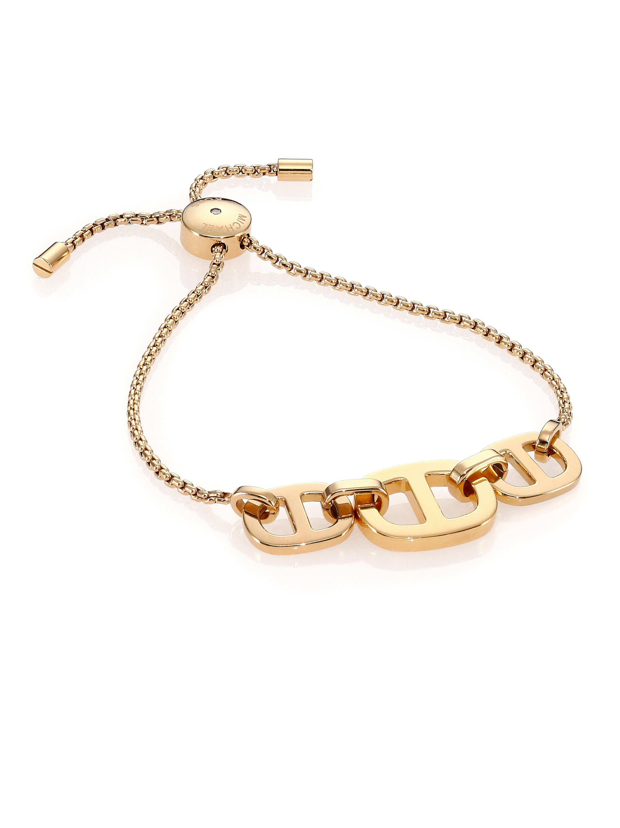 Lyst Michael Kors Heritage Maritime Link Slider Bracelet