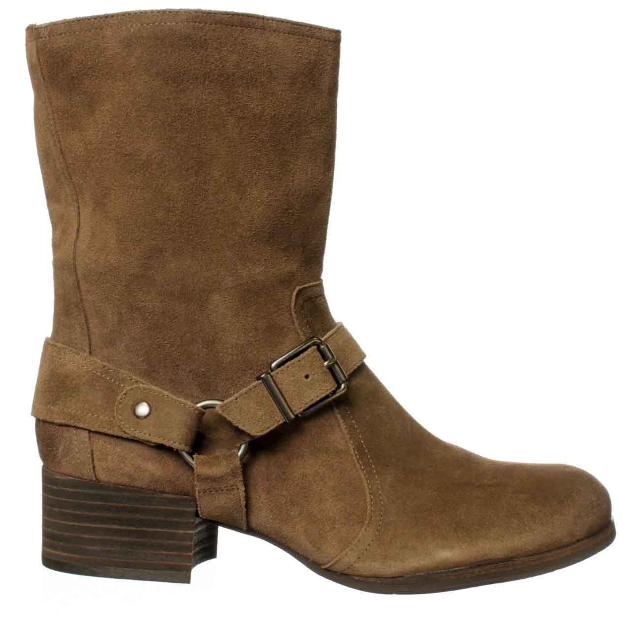 Jessica simpson Annine Ankle Bootie in Brown | Lyst