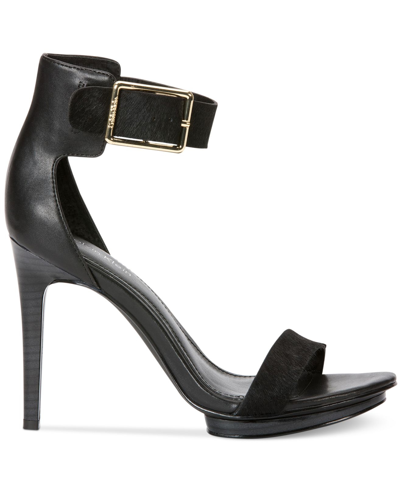 Calvin Klein Women'S Vivian High Heel Sandals in Black - Lyst