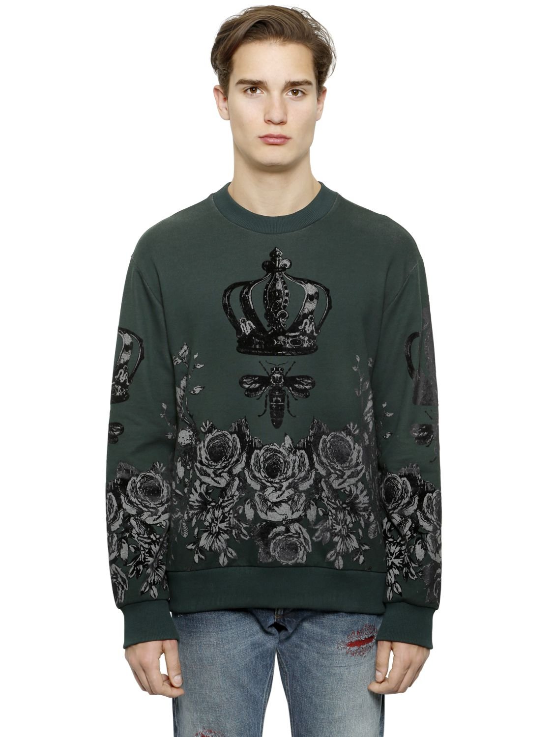 dolce and gabbana king of love sweatshirt