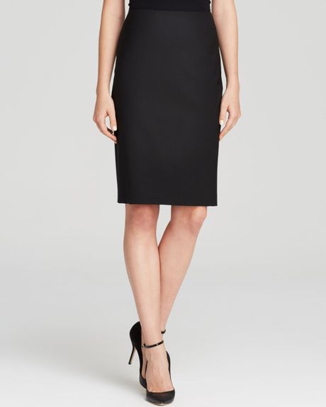 Theory Skirt - Edition Pencil in Black | Lyst