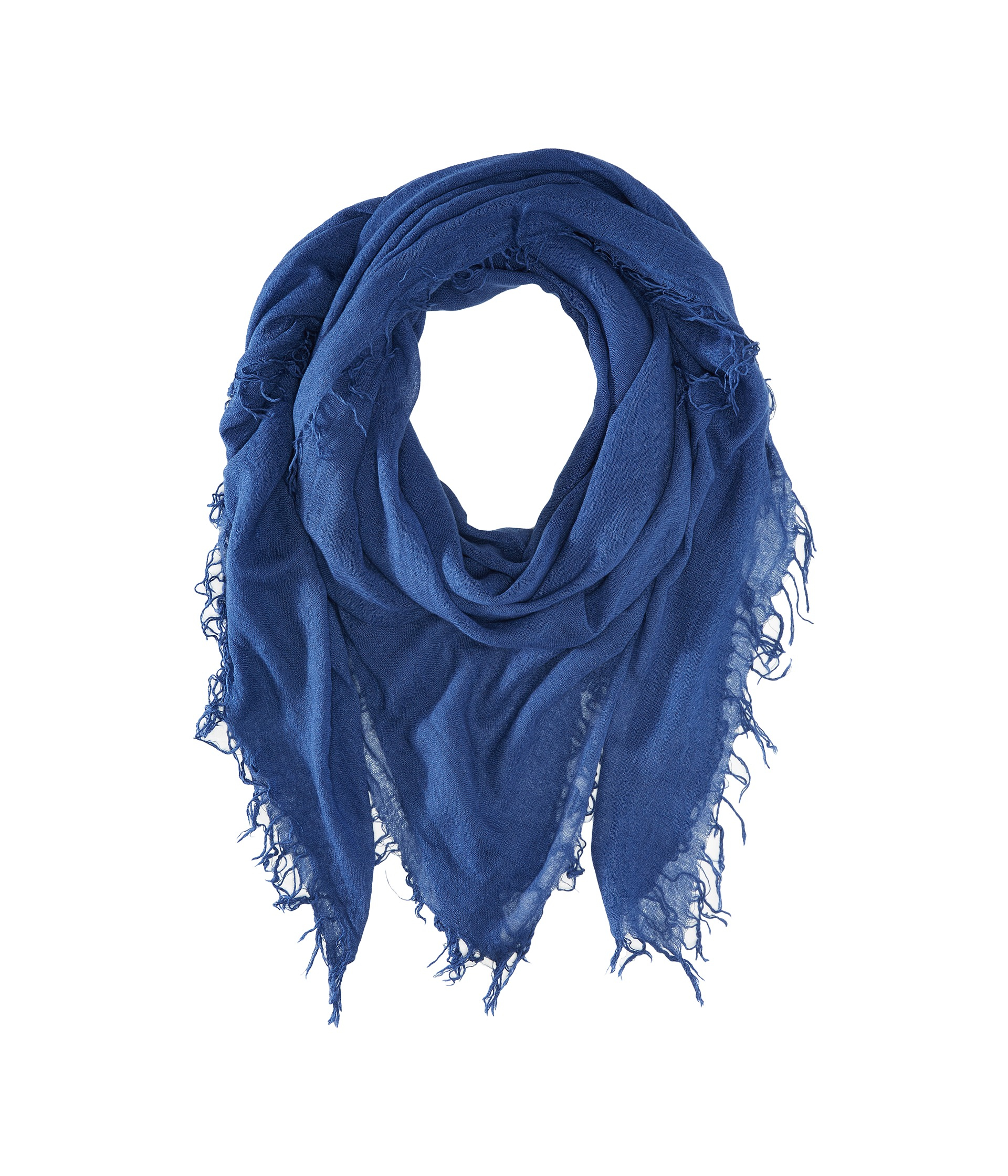 Chan luu Cashmere And Silk Scarf in Blue (Medieval Blue ...