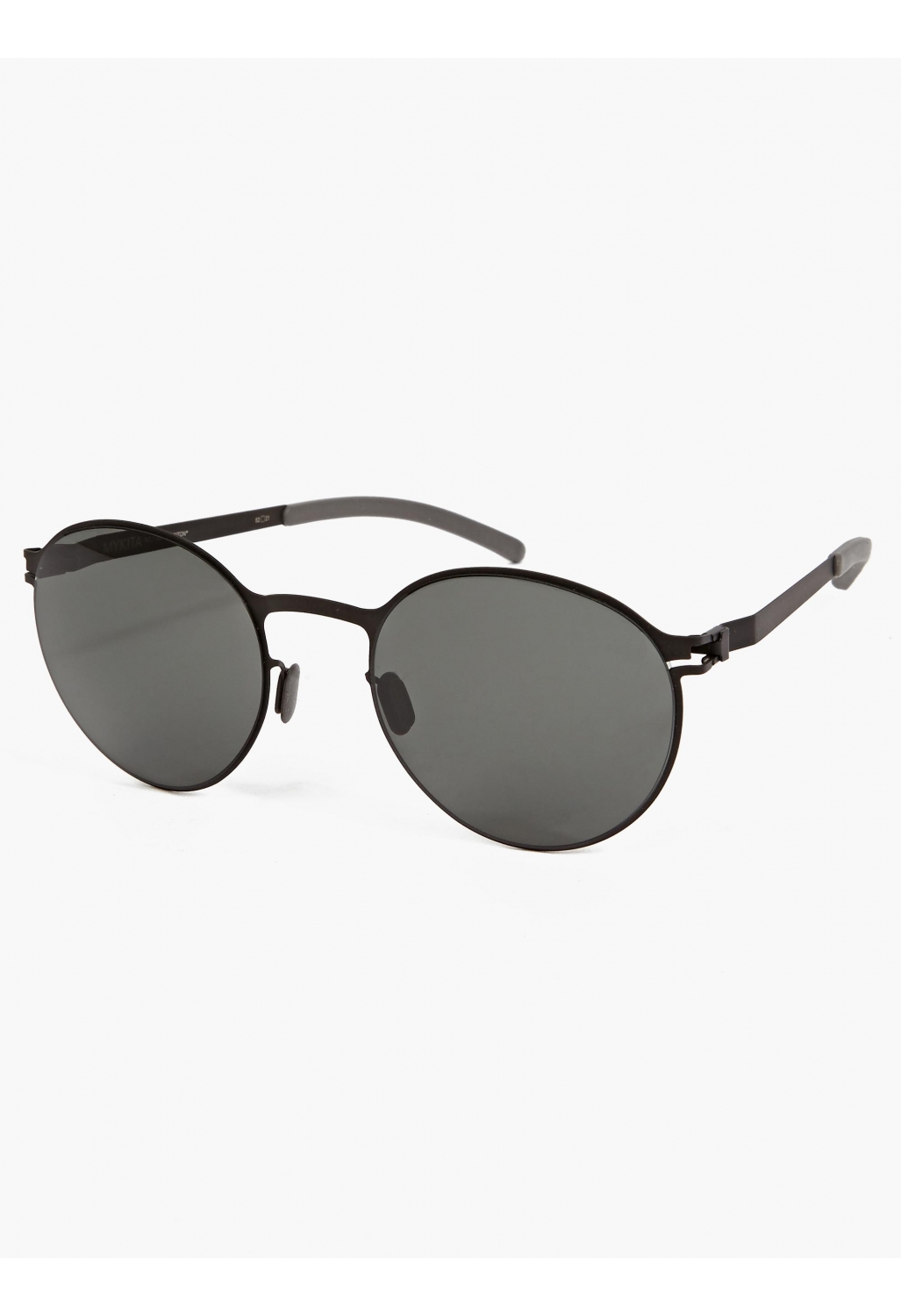Mykita Wynton Round-Frame Sunglasses in Black for Men | Lyst