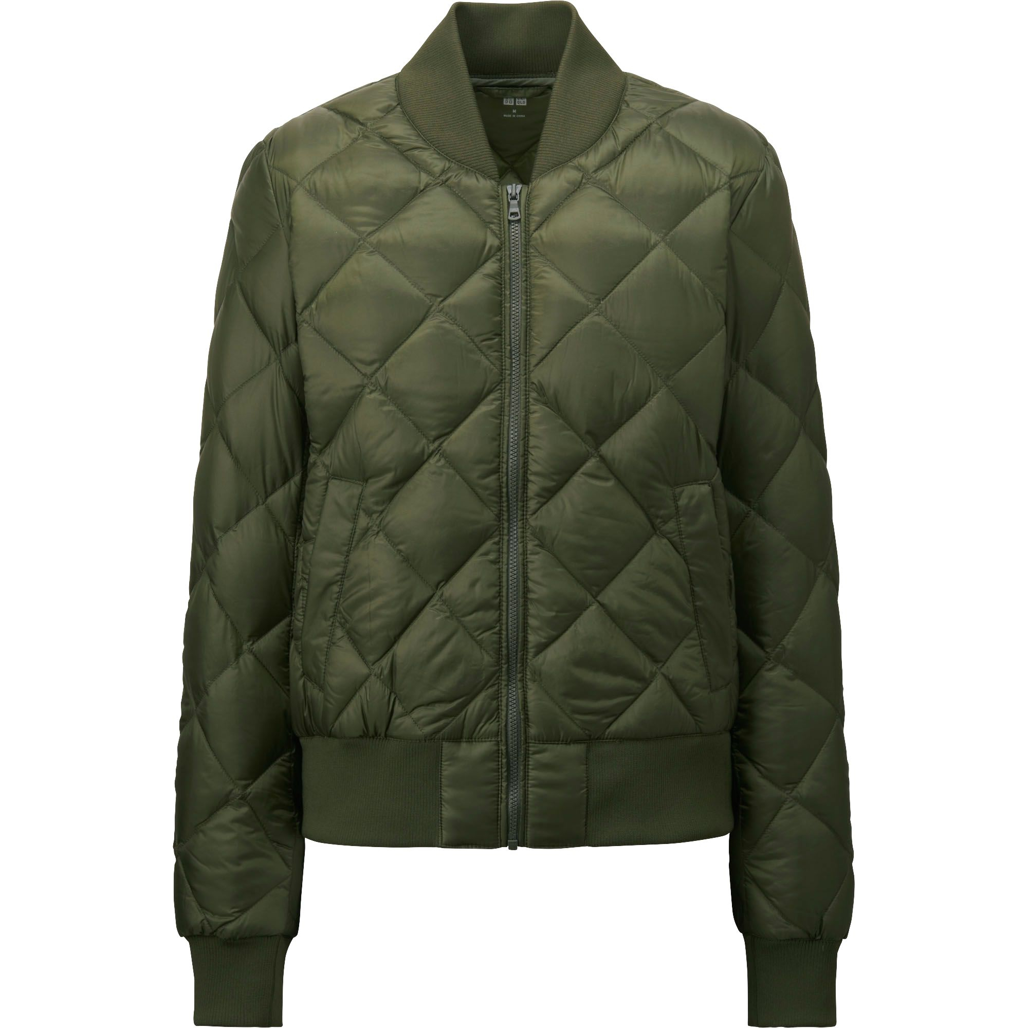 Uniqlo Ultra Light Down Quilted Blouson in Green (OLIVE) | Lyst