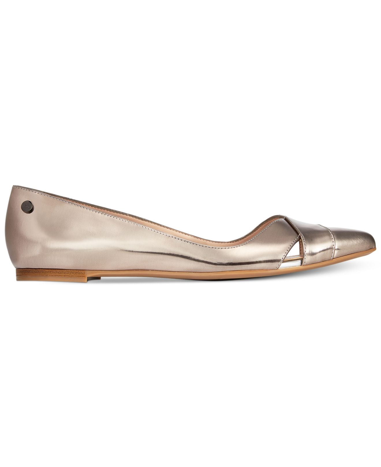 calvin klein pointed flats