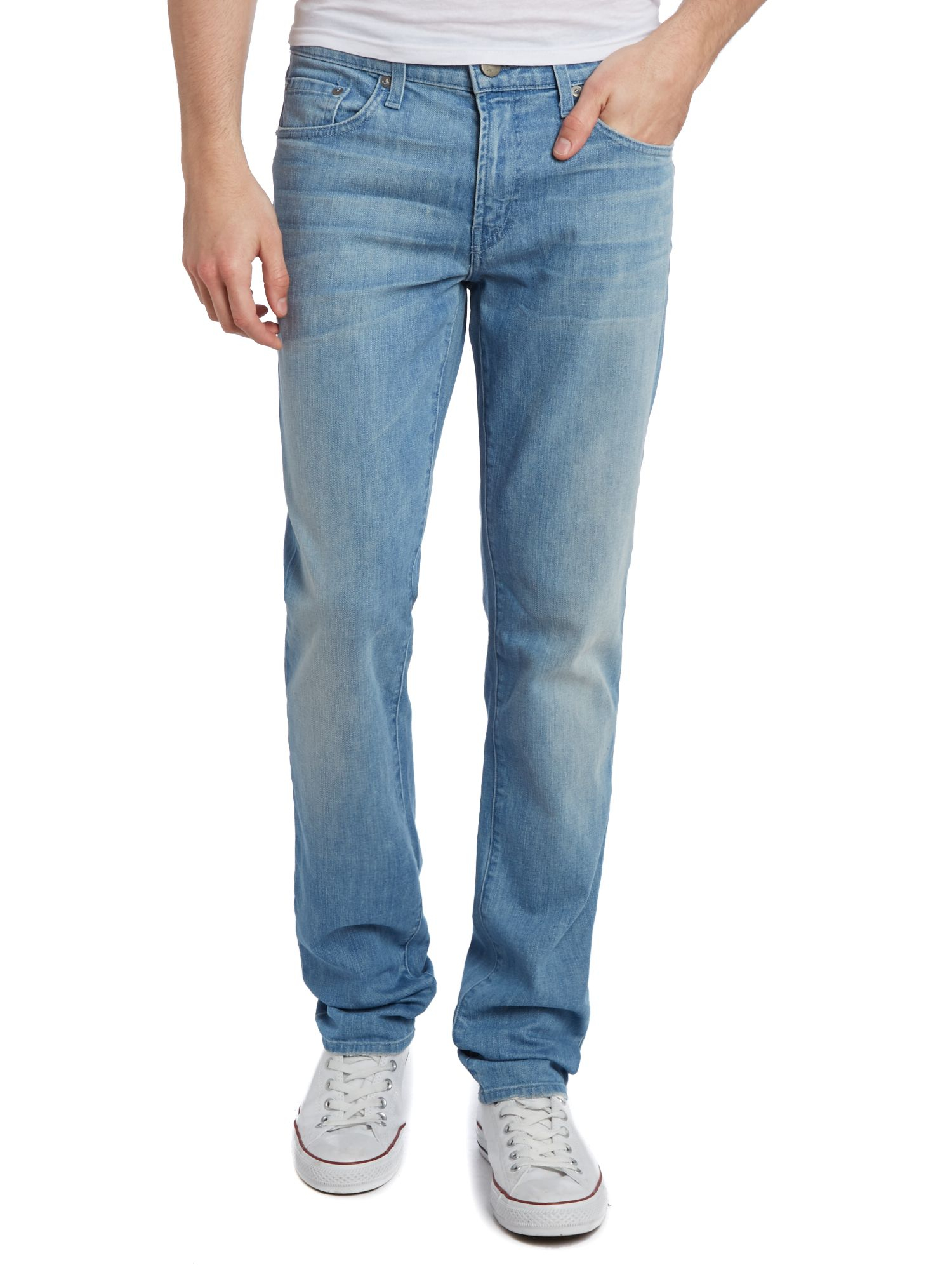 J brand Tyler Beacon Slim Leg Jean in Blue for Men (Denim Light Wash ...