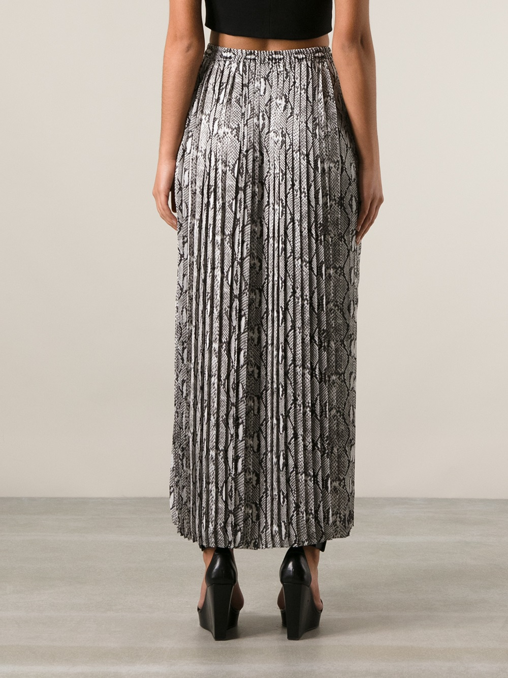 snake skin maxi