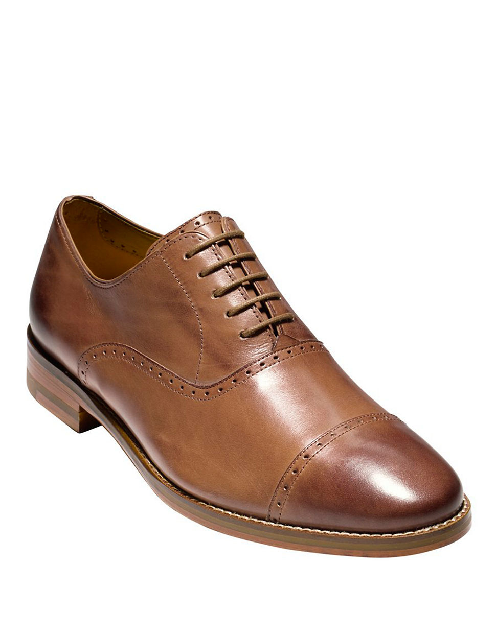 cole haan oxford cap toe