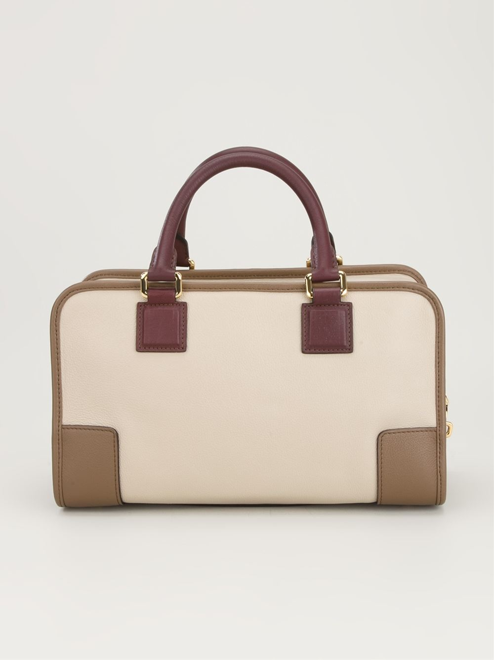Loewe Structured Rectangle Tote Bag in Natural | Lyst