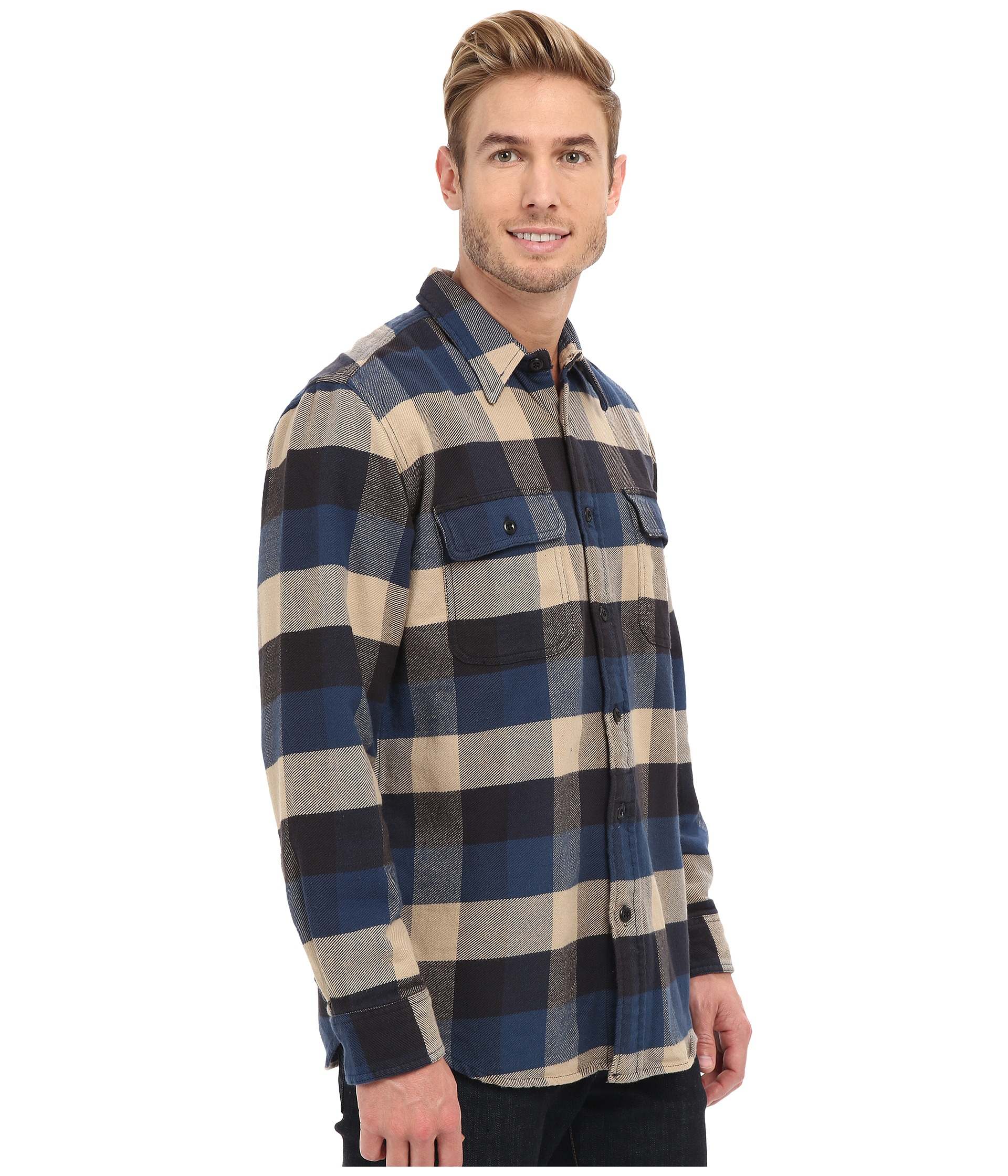 Lyst - Filson Vintage Flannel Work Shirt in Blue for Men