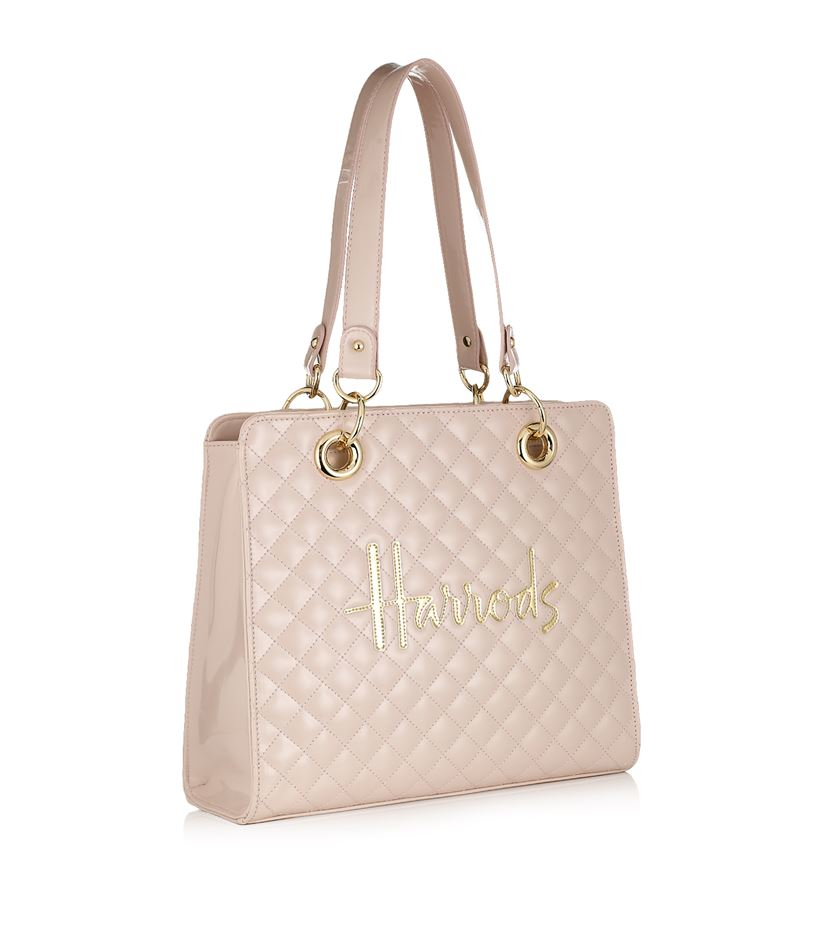 Harrods Christie Bag (small) in Natural | Lyst
