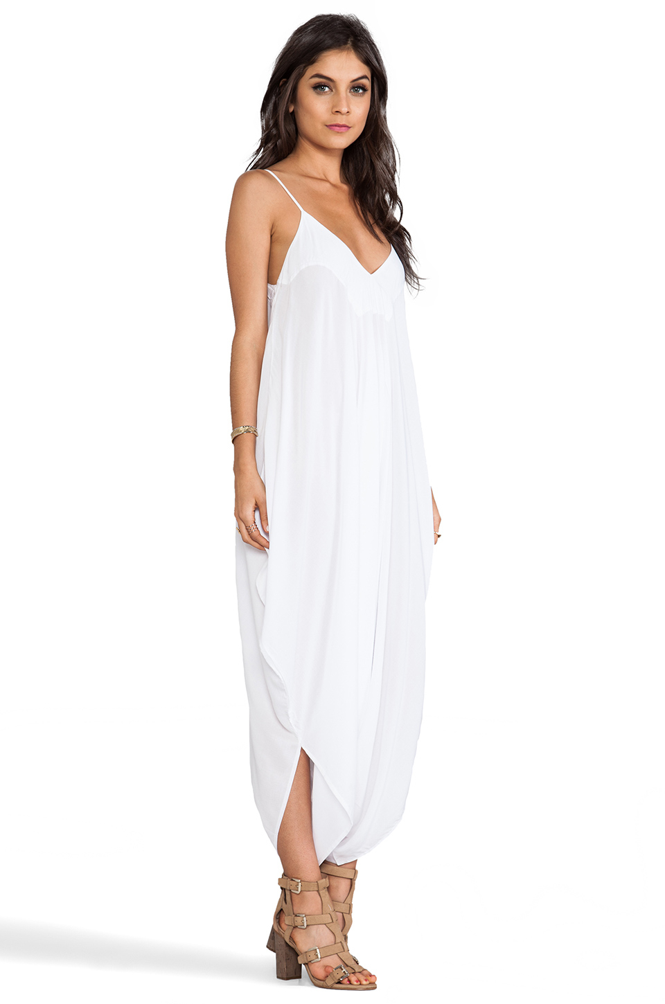 Lyst - Indah Ivory All in One Jumpsuit in White in White