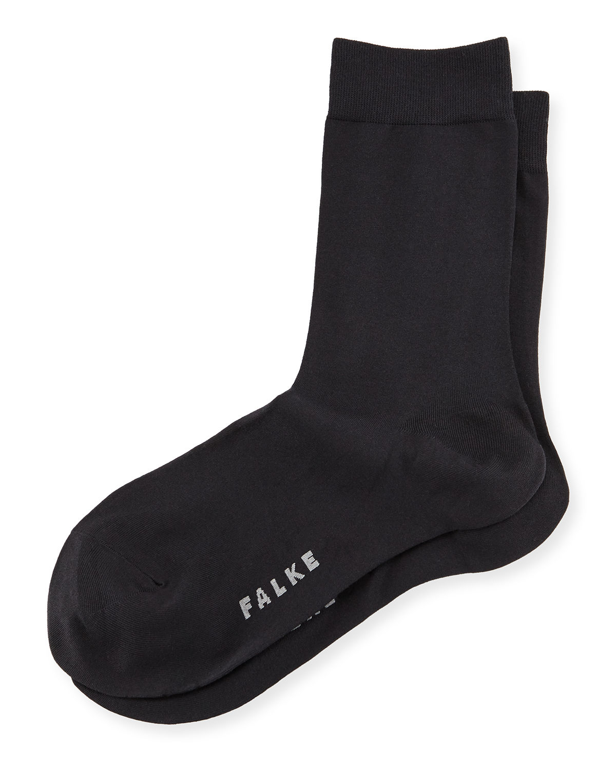 Falke Cotton Touch Ankle Socks in Black | Lyst