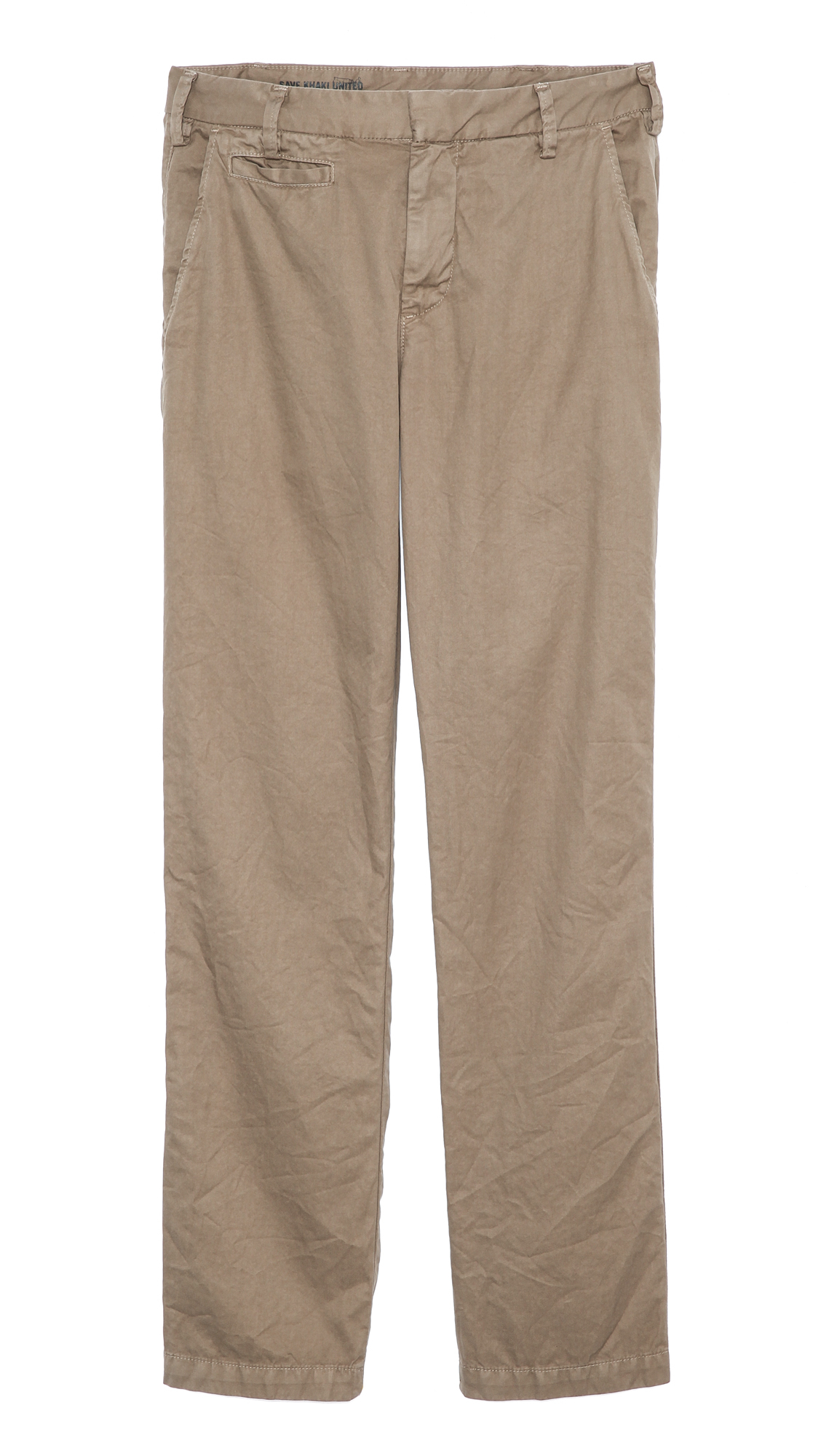 Lyst - Save Khaki Light Twill Slim Chinos in Natural for Men