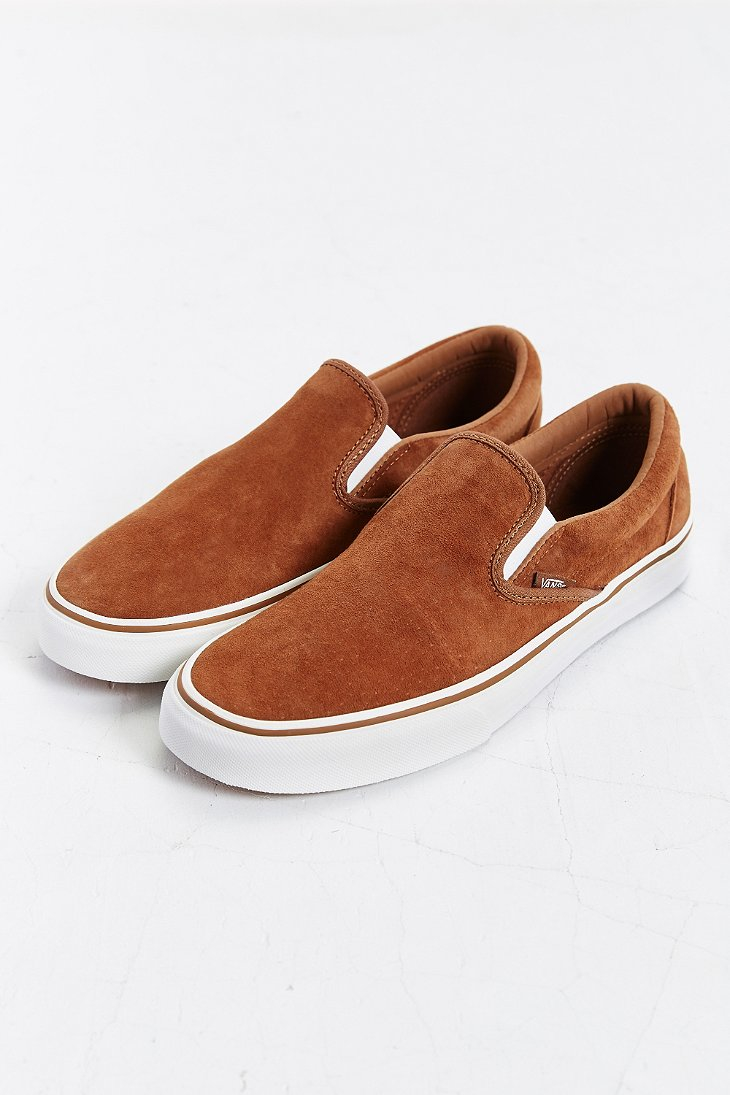 vans suede slip on yellow will make you satisfied