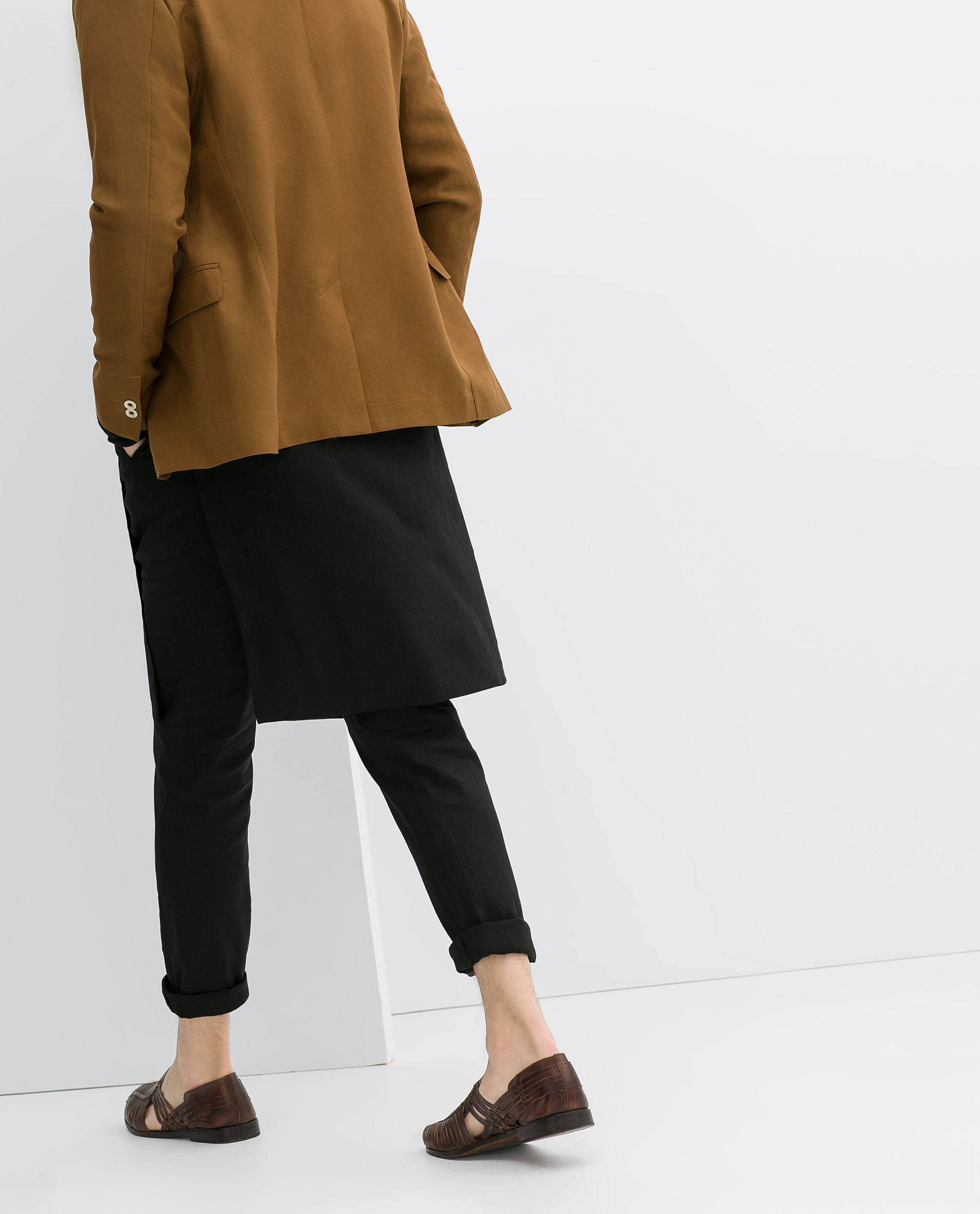 zara wide leg culottes