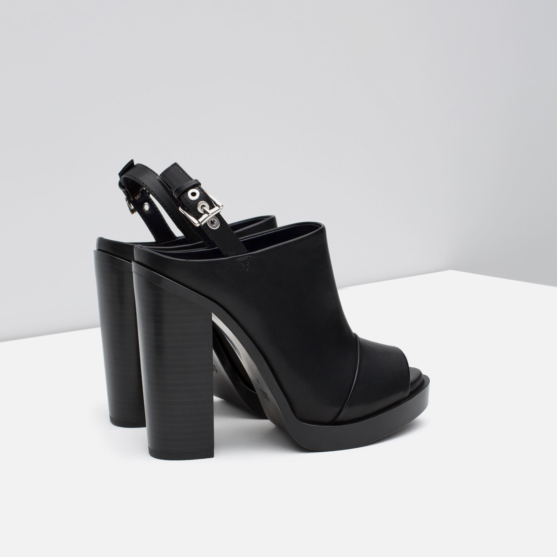 zara sling back
