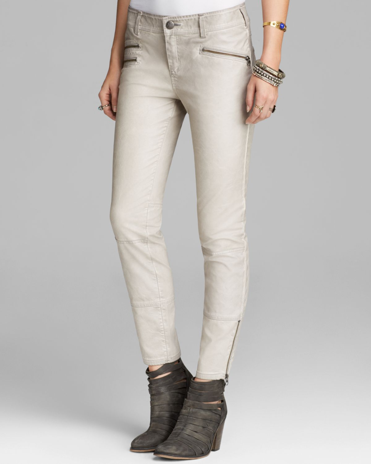 Lyst Free People Faux Leather Skinny Pants In White   Free People White Pants Faux Leather Skinny Skinny Pants Product 1 21628444 3 289984445 Normal 