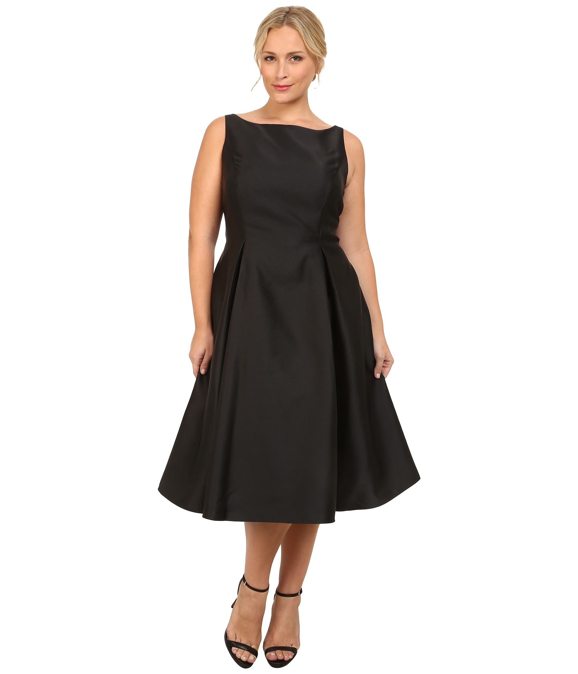 Plus Size Tea Length Party Dresses