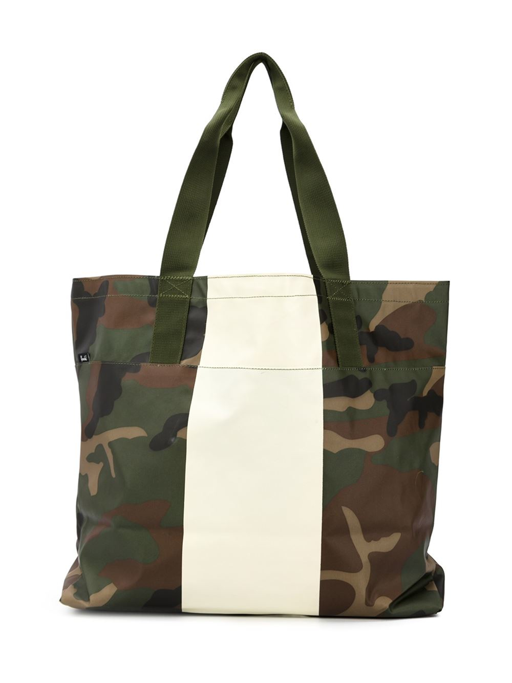 Herschel supply co. 'alexander' Camouflage Tote Bag in Natural | Lyst