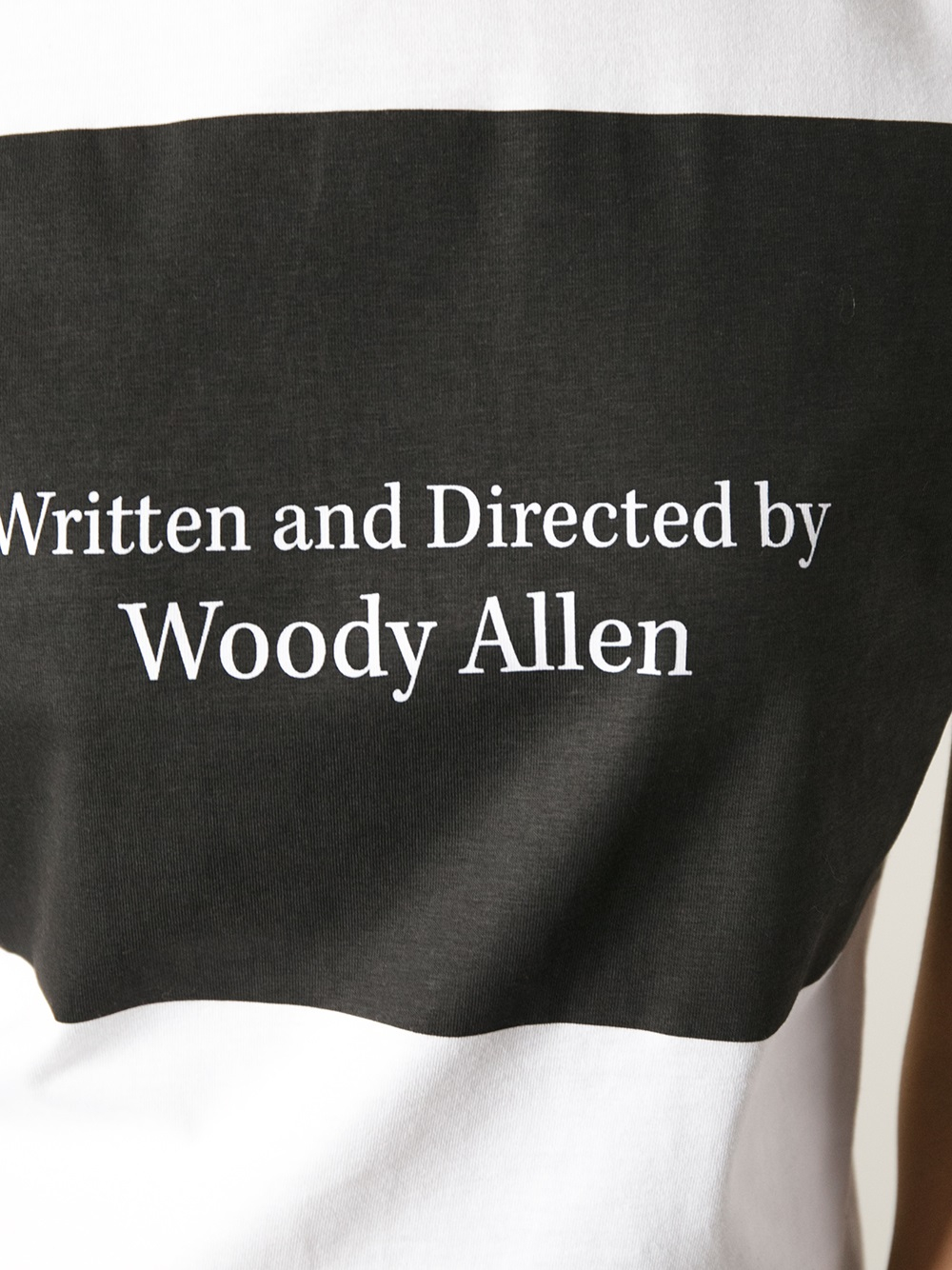 written and directed by woody allen t shirt