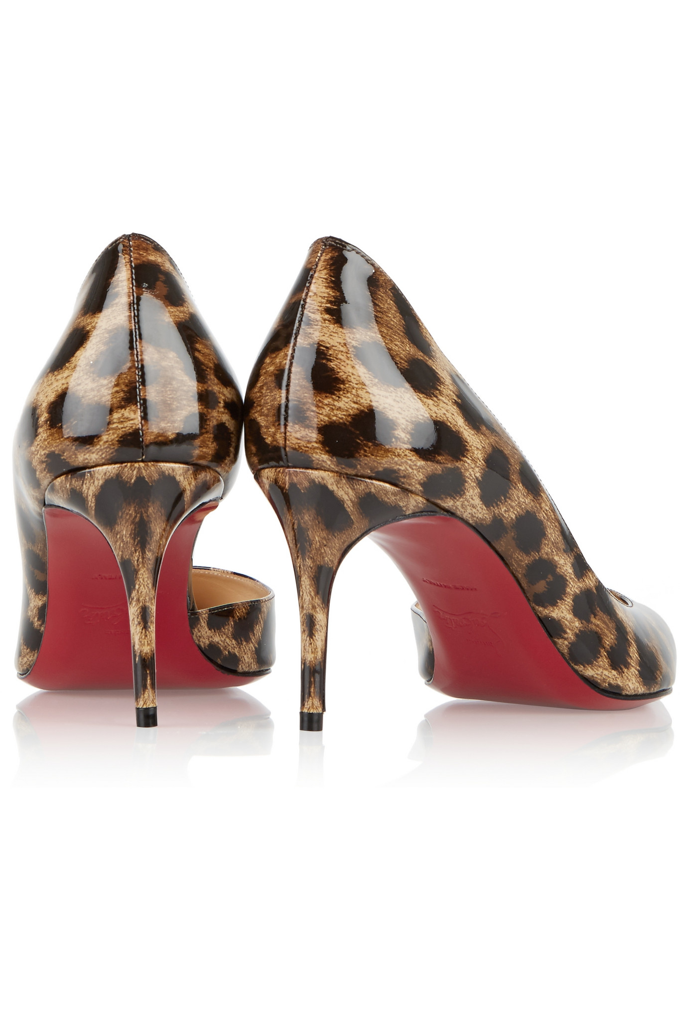 louboutin shoes leopard print