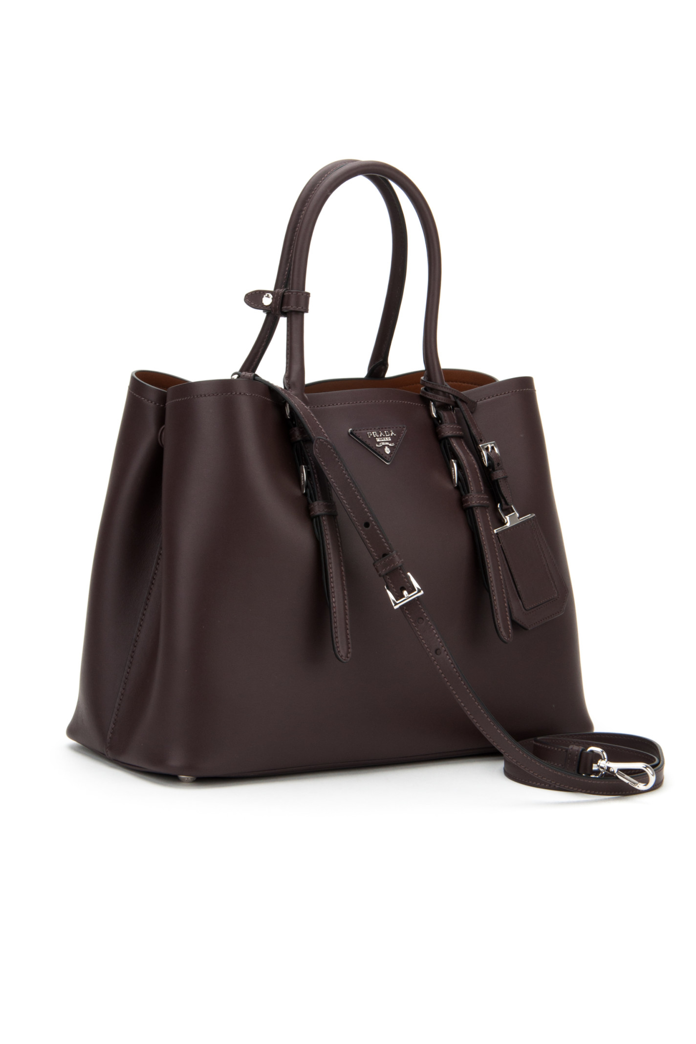 Prada City Sport Bag in Brown (COCCO/NOCCIOLA) | Lyst