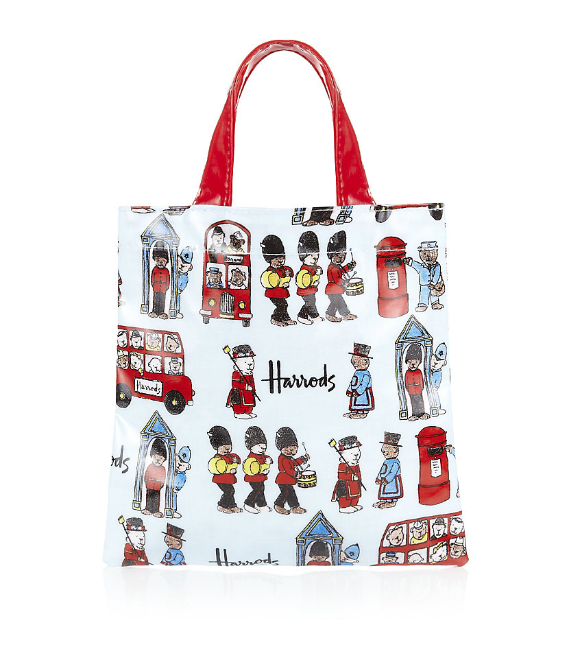 Harrods Party Bus Mini Tote Bag in Blue | Lyst