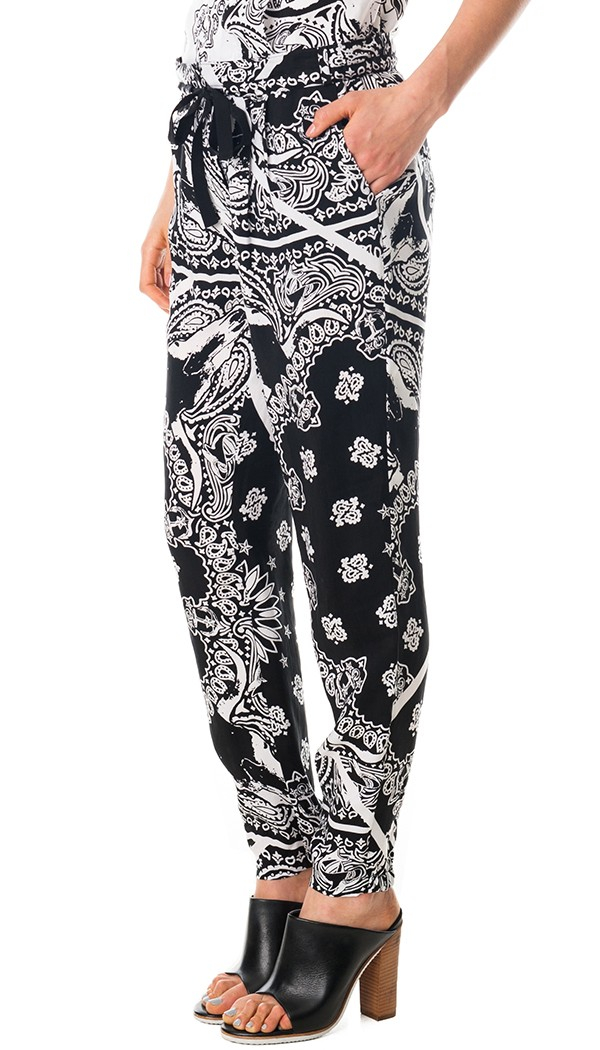 bandana track pants