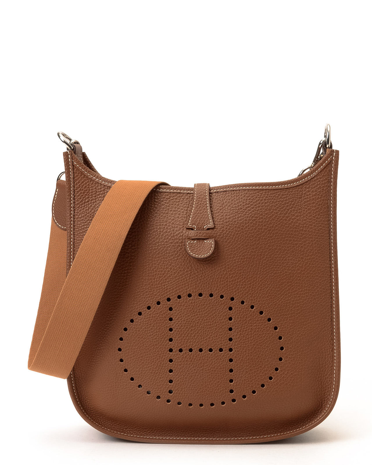 Lyst - Hermès Hermã S Shoulder Bag in Brown