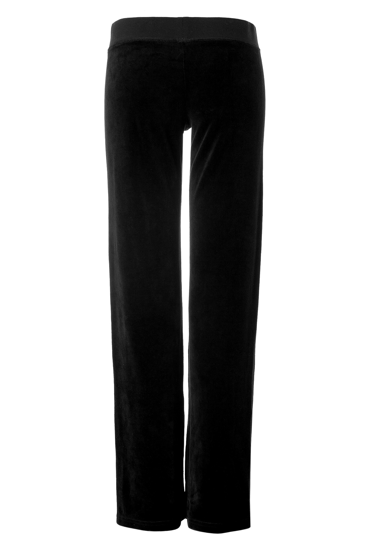 Lyst - Juicy couture Fancy Script Velour Sweatpants in Black