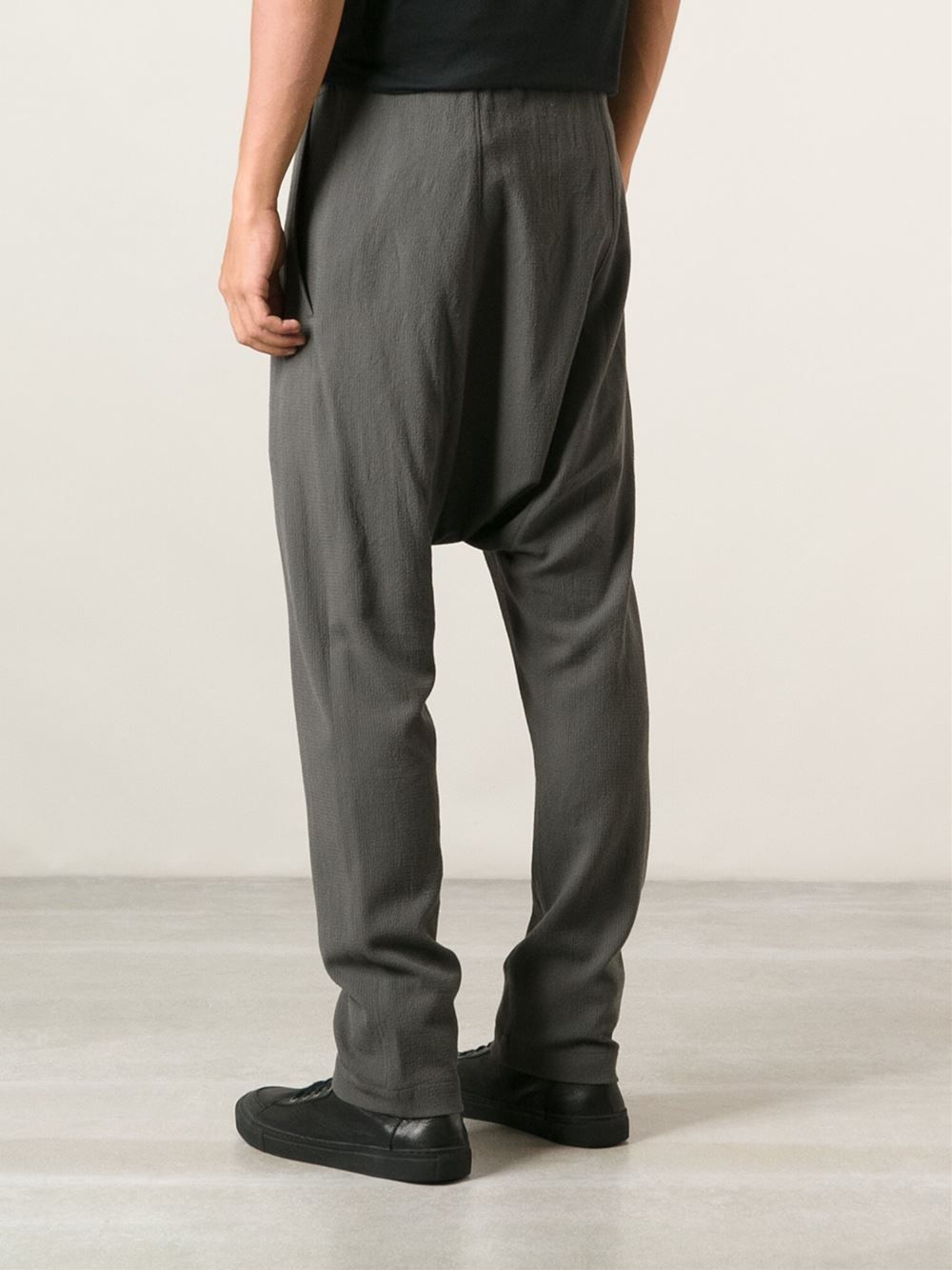 rick owens nylon pants