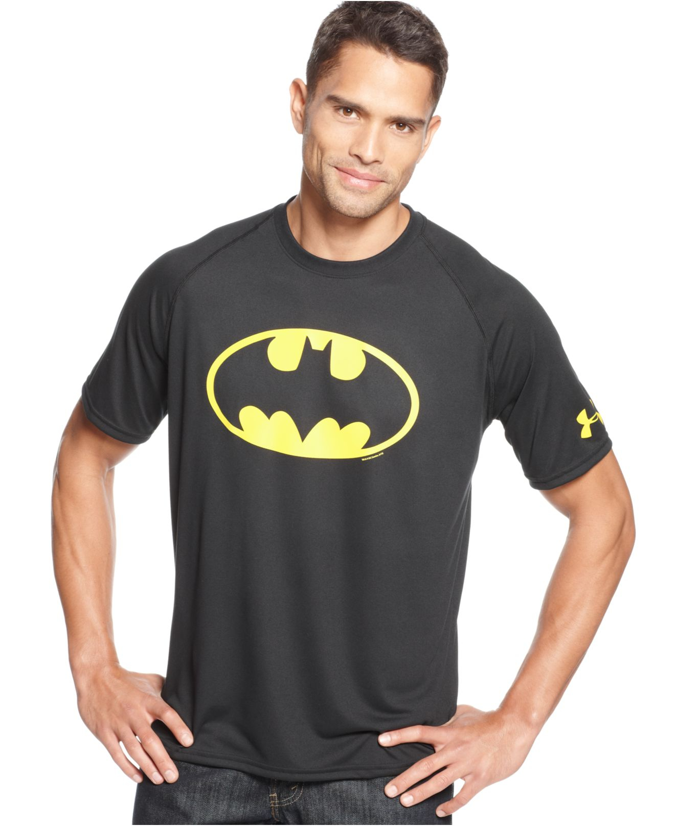 Lyst - Under Armour Batman T-Shirt in Black for Men