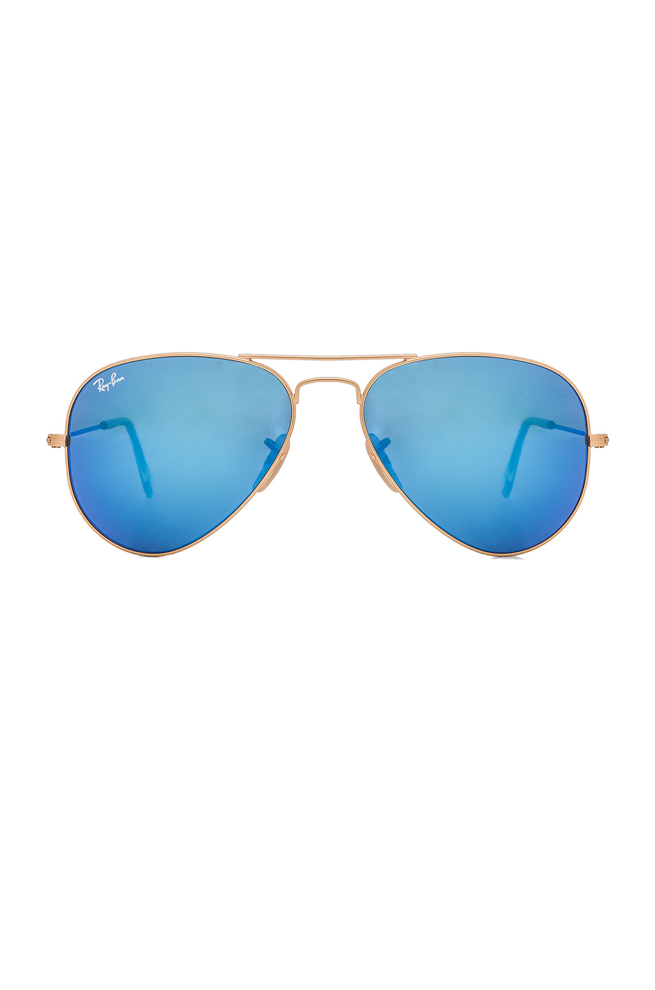 Ray-ban Aviator Sunglasses in Blue | Lyst