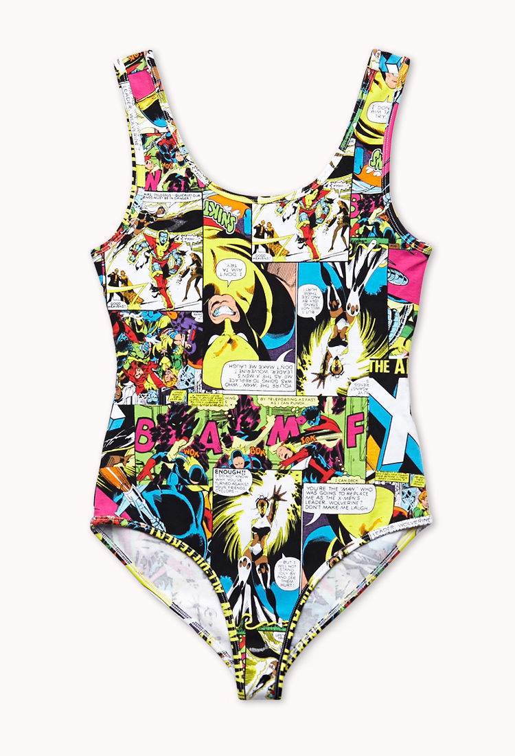 Lyst Forever 21 Comic Babe Bodysuit