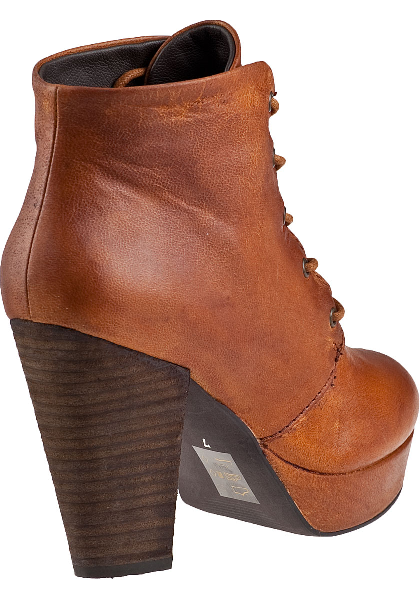 steve madden bam boots cognac