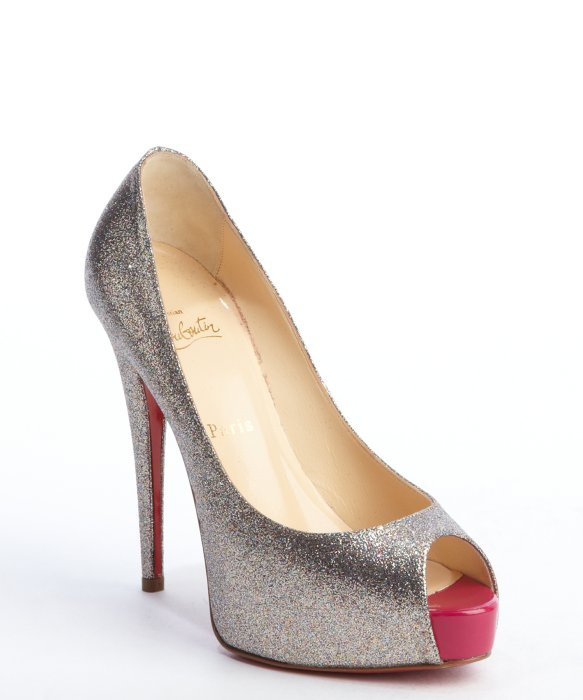 price of christian louboutin shoes - christian-louboutin-silver-silver-glitter-coated-textile-peep-toe-platform-pumps-product-1-16294795-1-518265268-normal.jpeg