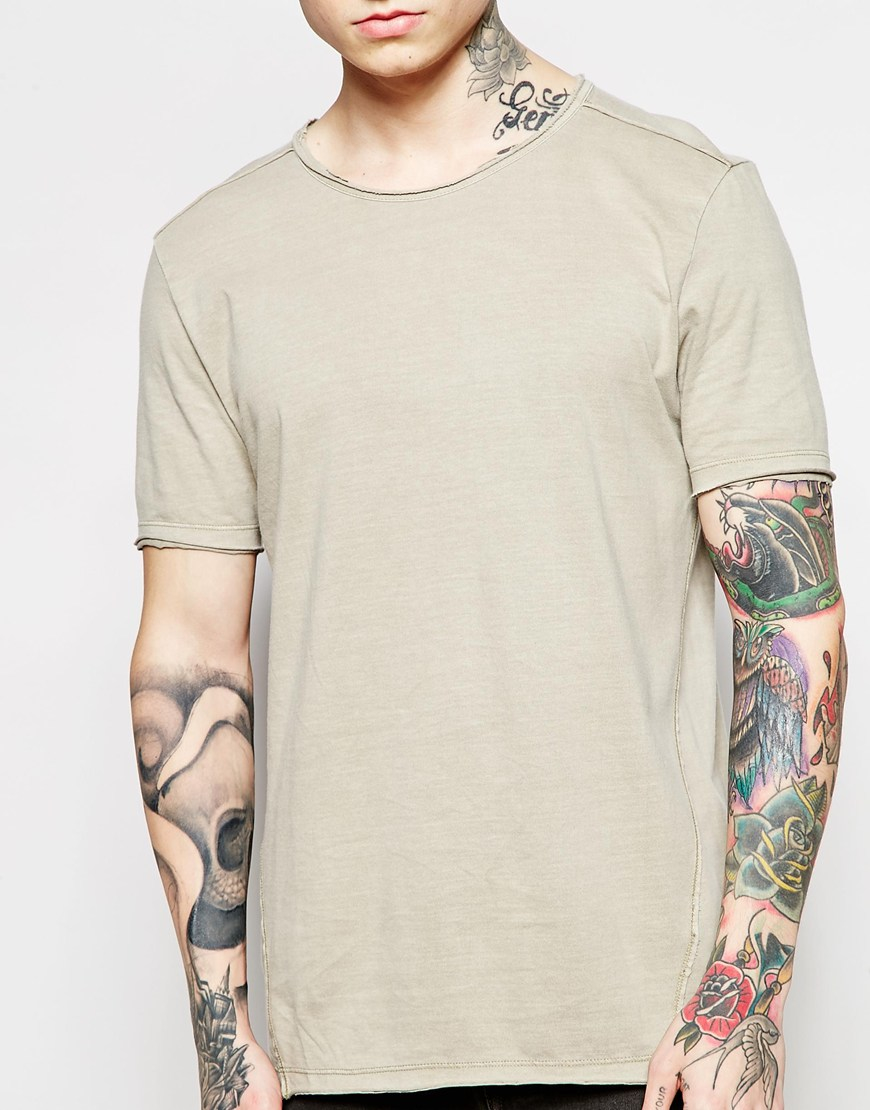 t shirt with no side seams