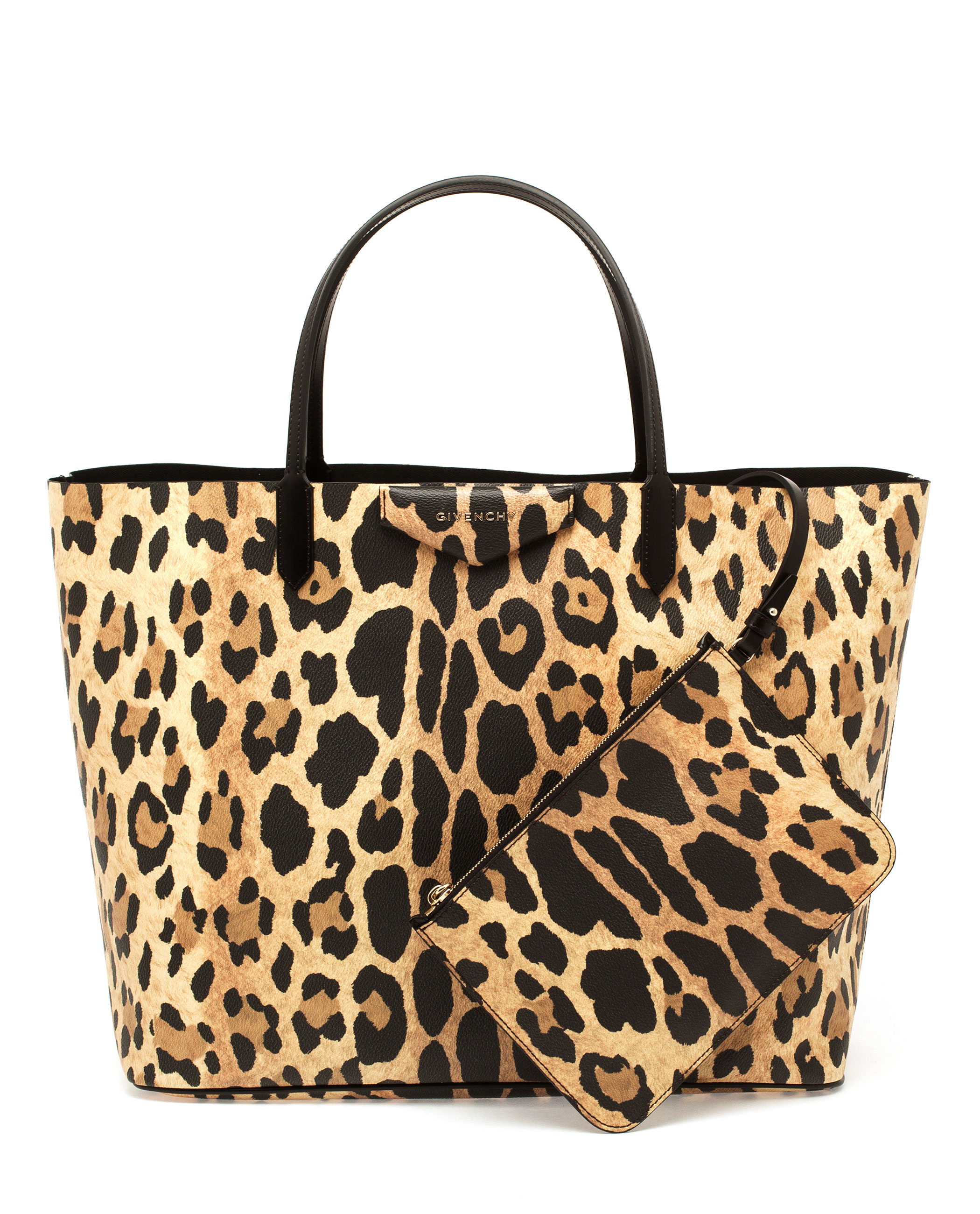 Lyst - Givenchy Mini 'lucrezia' Leopard Tote