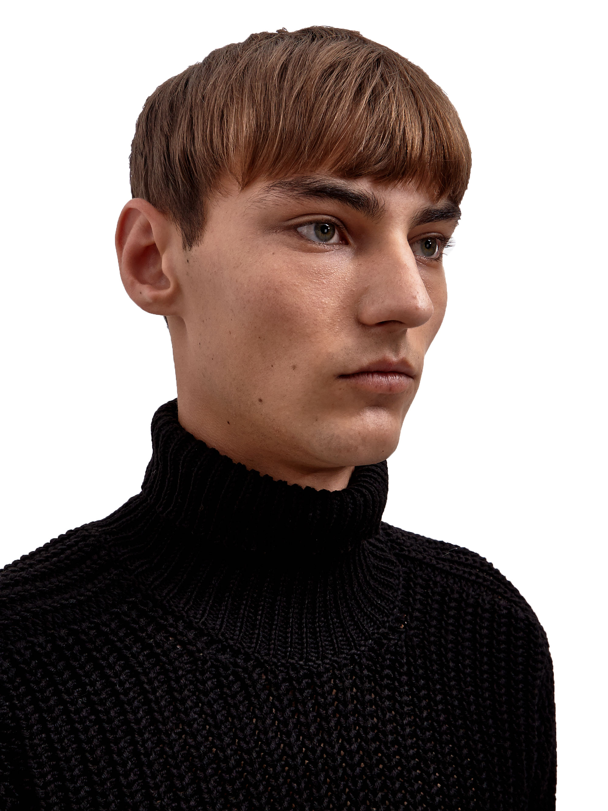 Lyst - Rick owens Mens High Neck Sweater in Black for Men