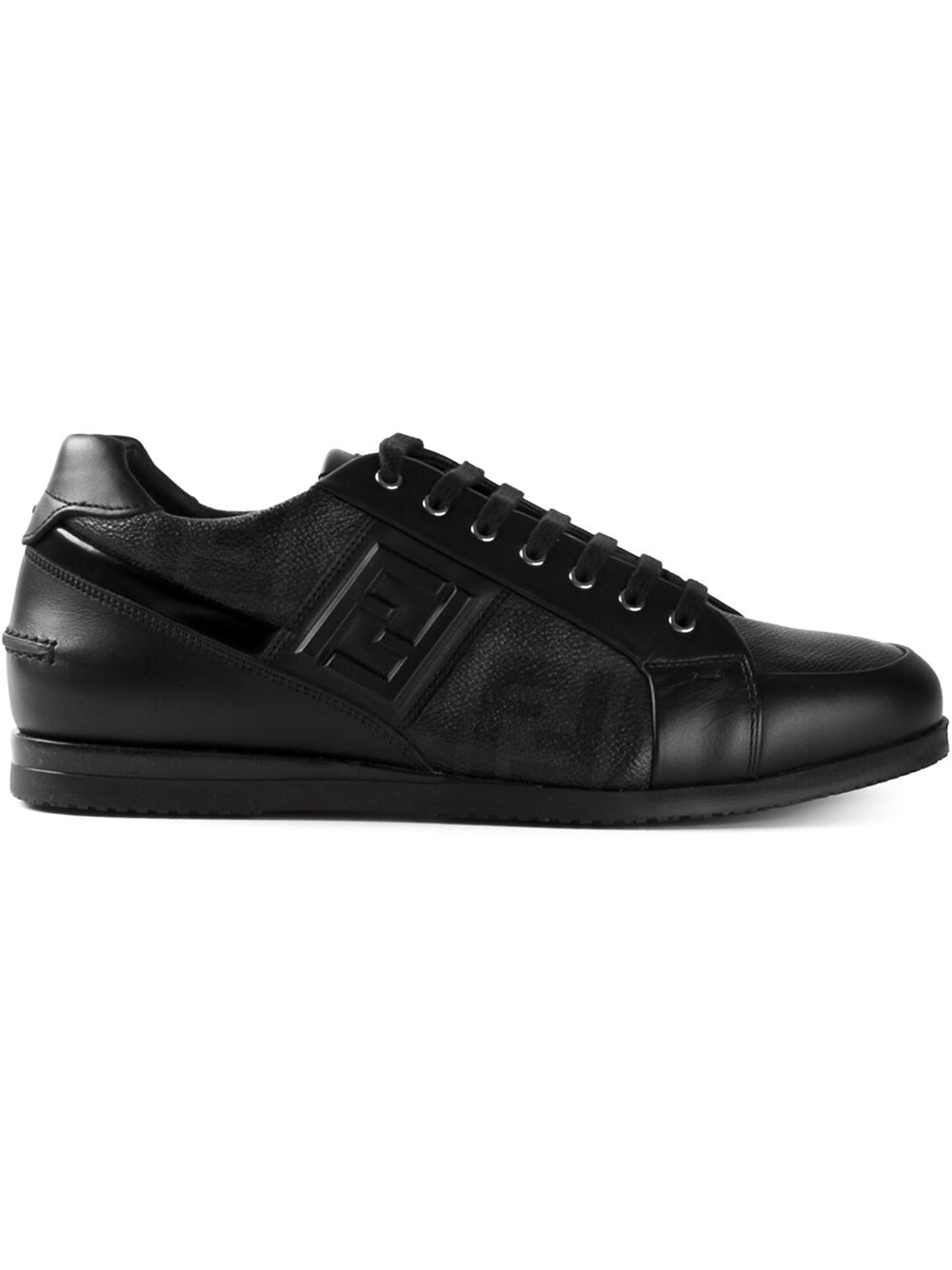 Lyst - Fendi 'wimbledon' Sneakers in Black for Men