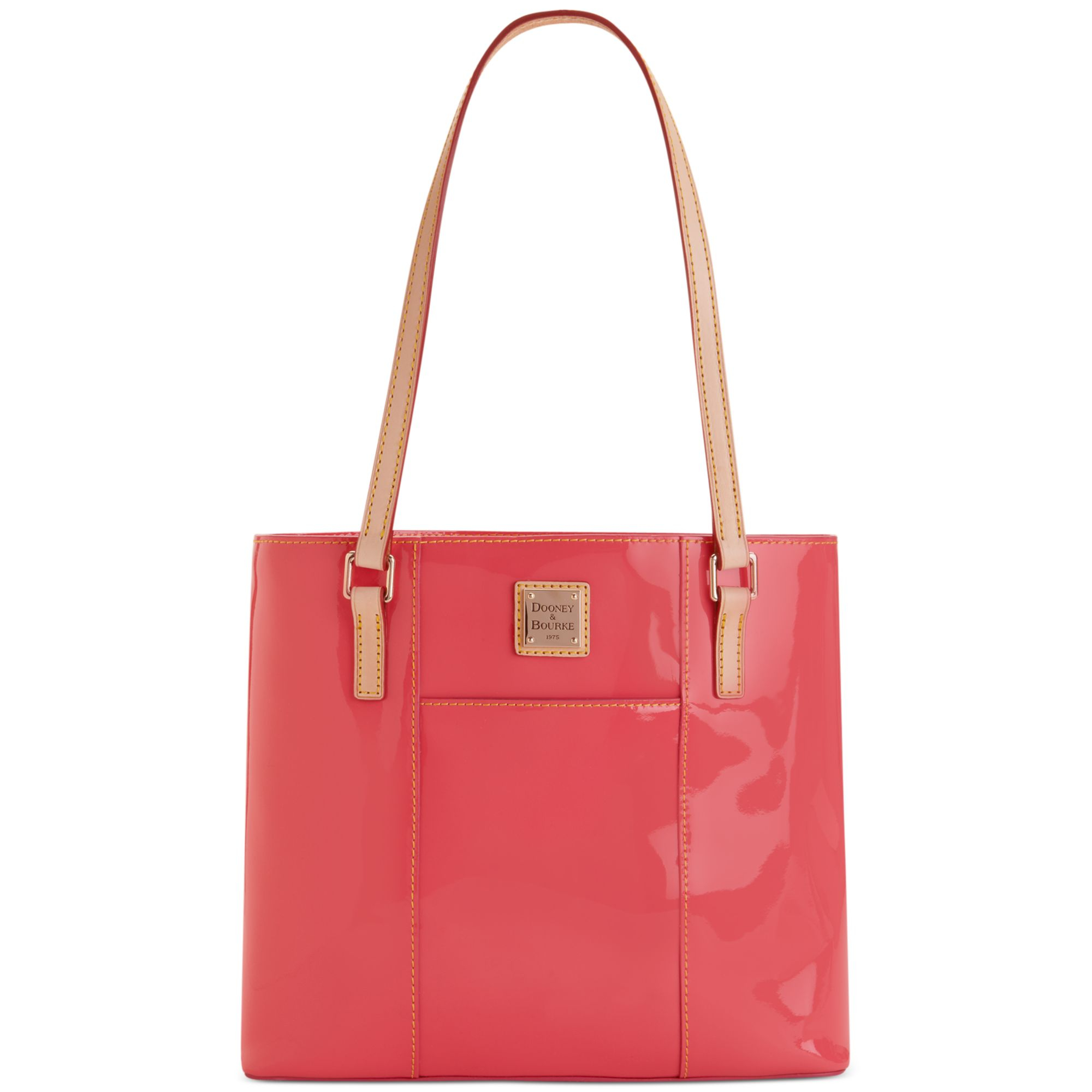 dooney and bourke pink patent leather