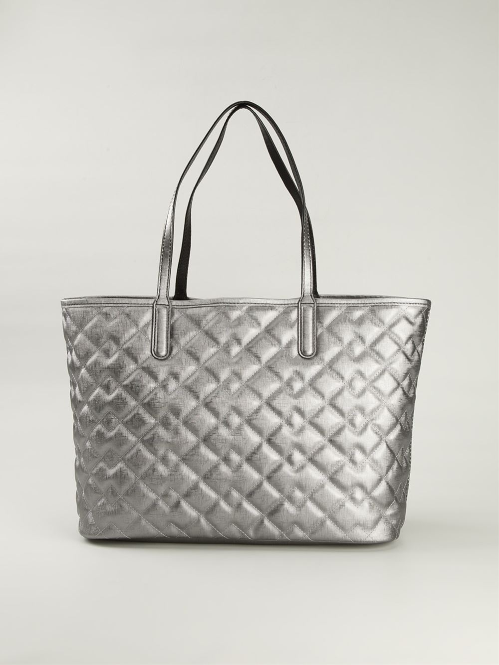 Marc By Marc Jacobs 'Metropolitote' Quilted Metallic Tote Lyst