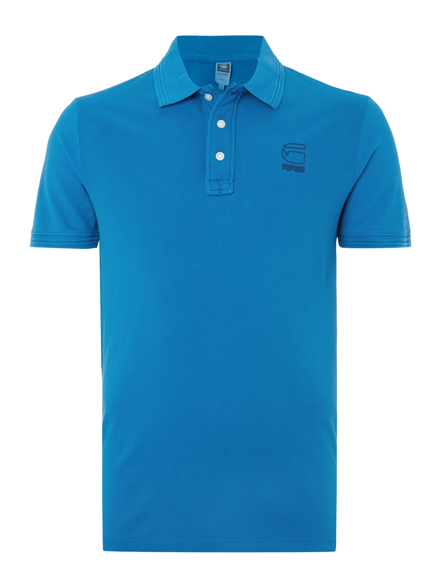 G-star raw Fero Slim Fit Polo Shirt in Blue for Men | Lyst