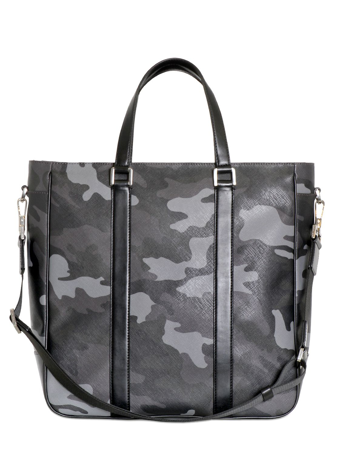 Michael kors Camouflage Printed Tote Bag in Gray for Men Lyst