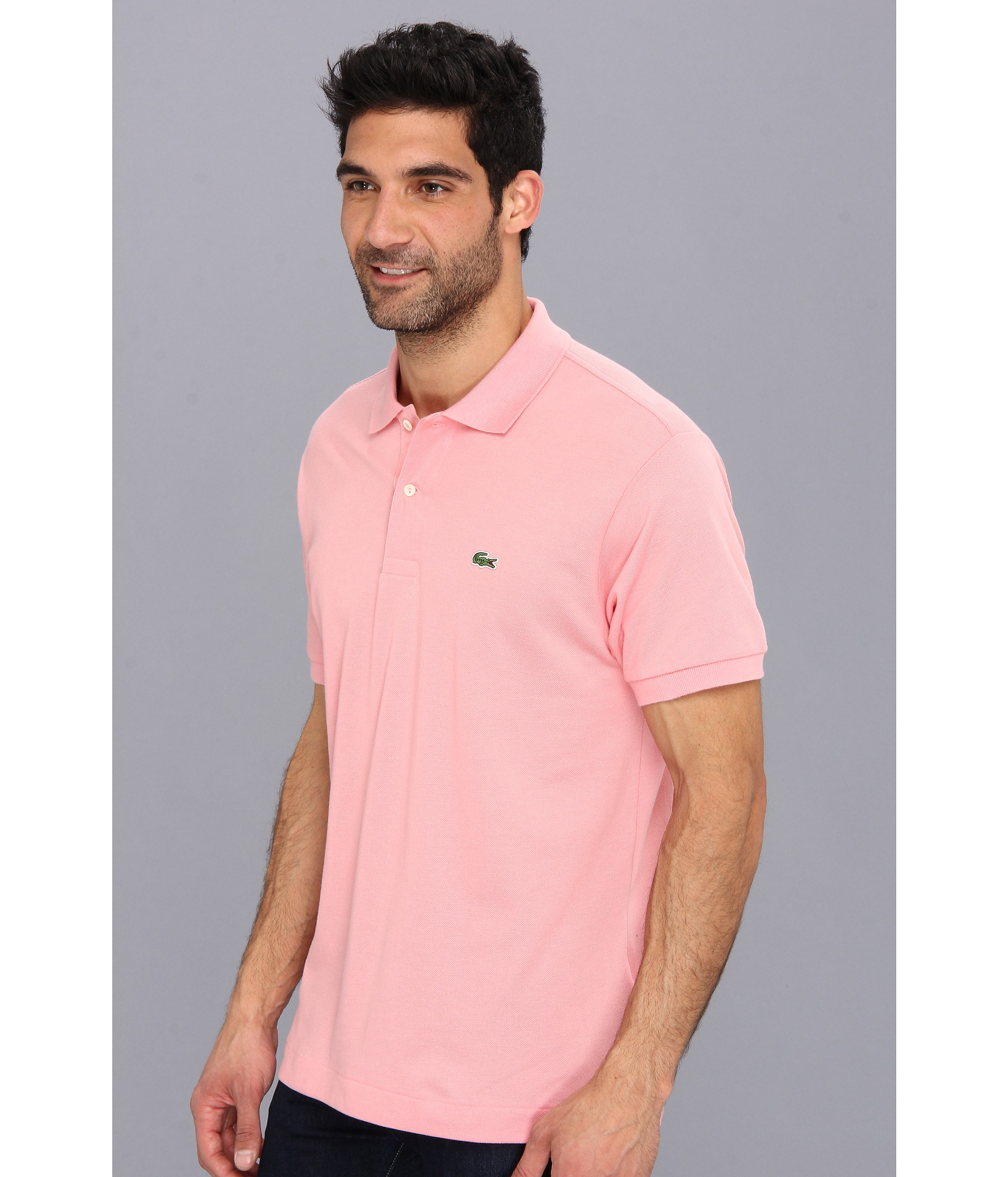 Lacoste | Pink Classic Pique Polo Shirt for Men | Lyst