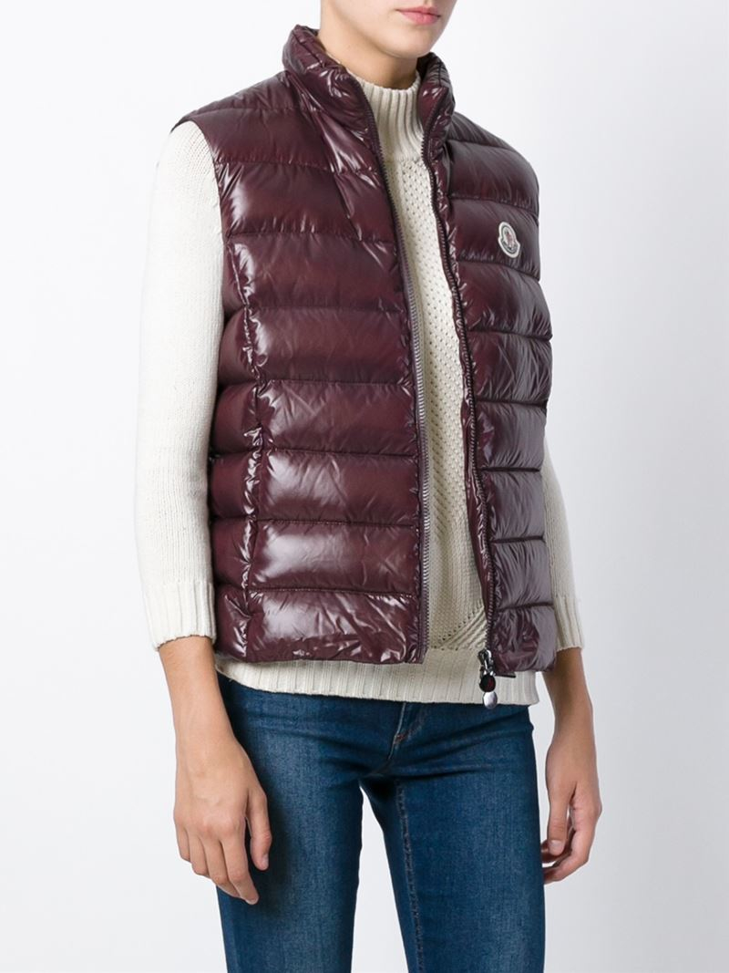 moncler ghany quilted down vest